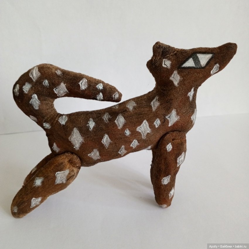 Звёздный волк — Текстильные игрушки и примитивы: кофейные (фото 4)