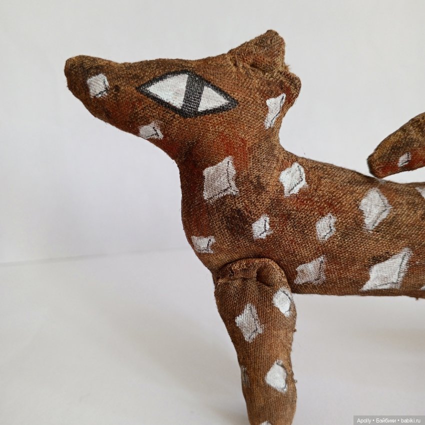 Звёздный волк — Текстильные игрушки и примитивы: кофейные (фото 5)