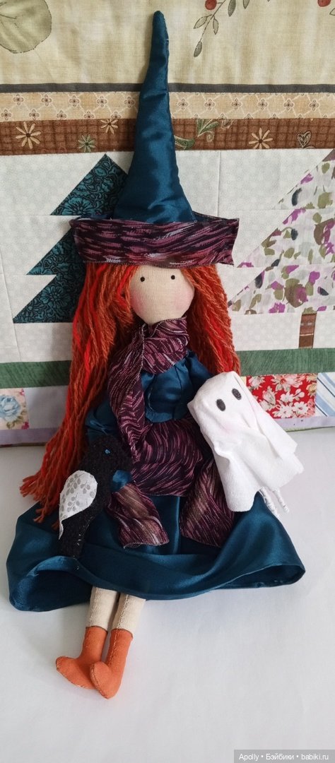 Ведьма я, эх, ведьма я — Авторские текстильные куклы: Вальдорфские