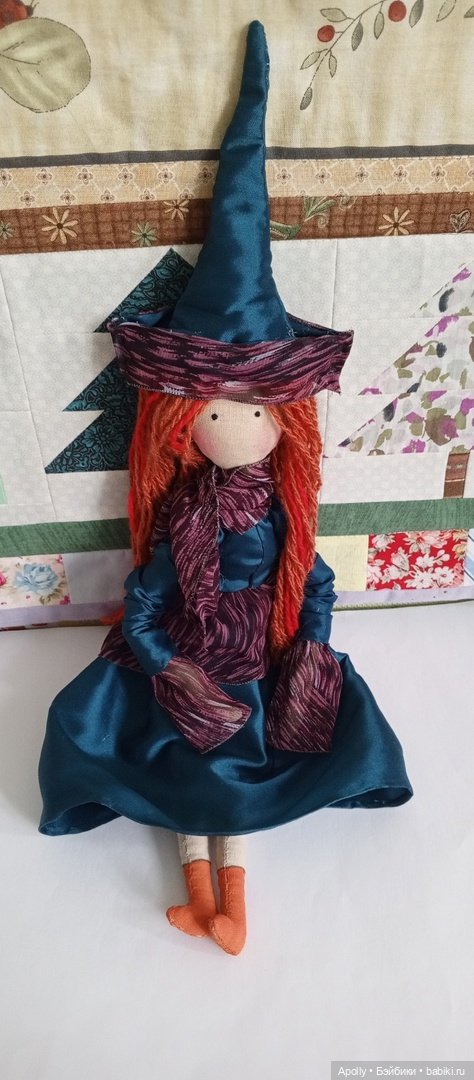 Ведьма я, эх, ведьма я — Авторские текстильные куклы: Вальдорфские (фото 10)
