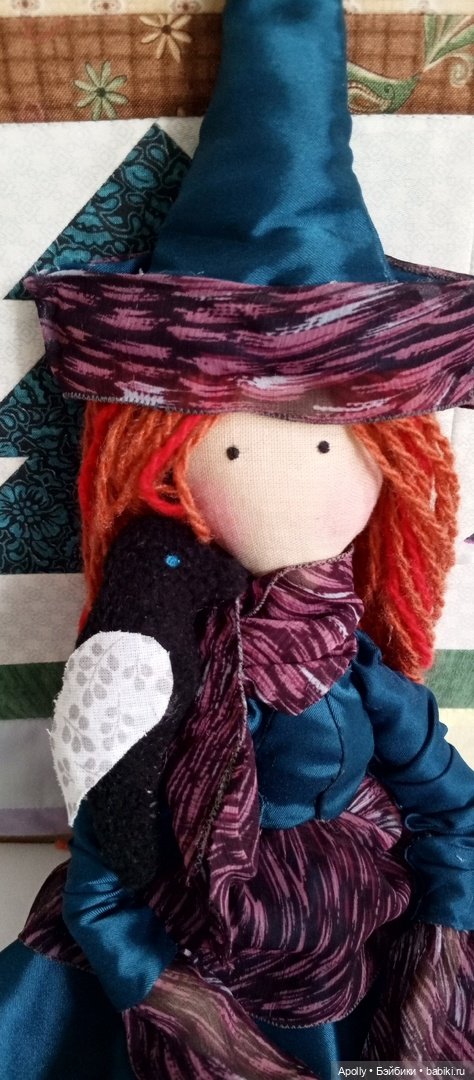 Ведьма я, эх, ведьма я — Авторские текстильные куклы: Вальдорфские