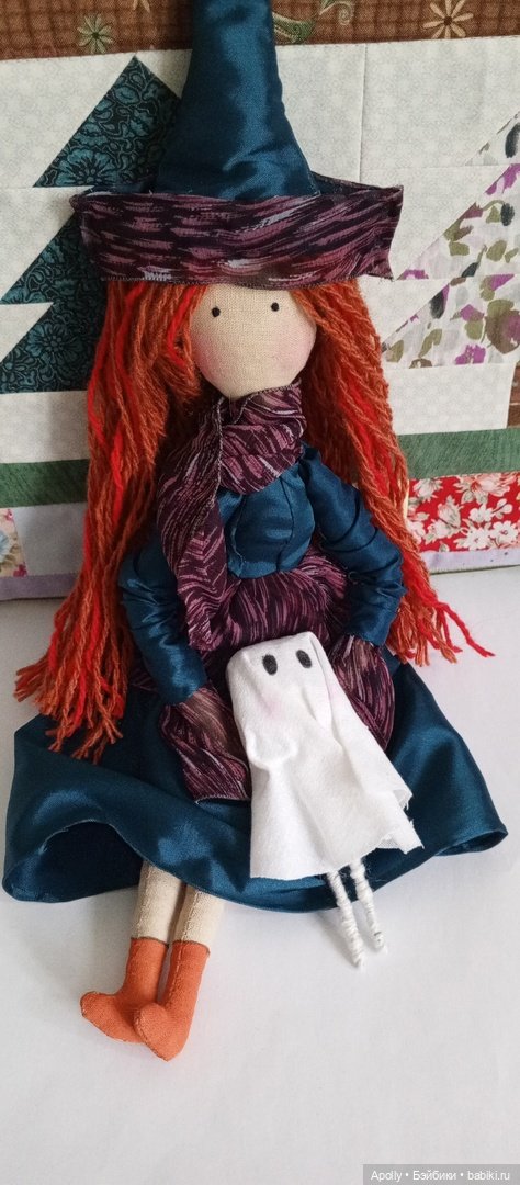 Ведьма я, эх, ведьма я — Авторские текстильные куклы: Вальдорфские
