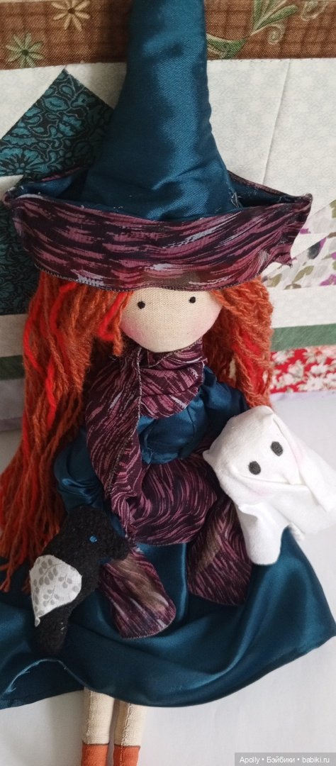 Ведьма я, эх, ведьма я — Авторские текстильные куклы: Вальдорфские