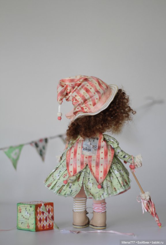 Алиса — Авторские текстильные куклы: Вальдорфские (фото 3)