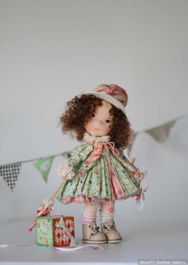 Алиса — Авторские текстильные куклы: Вальдорфские