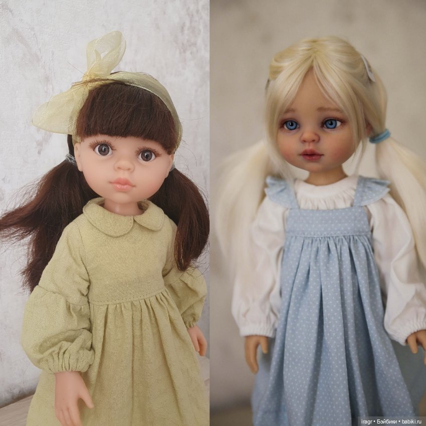 ООАК Варюша — ООАК Paola Reina (Паола Рейна) и испанских кукол: перерисовка (фото 6)