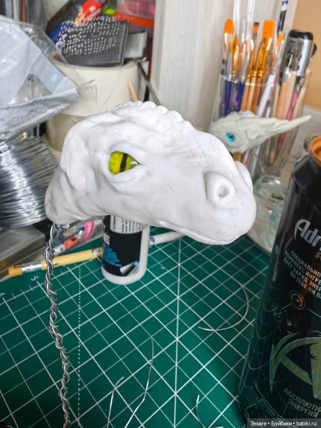 Букет или гидра — Лепка авторских игрушек и папье (фото 8)