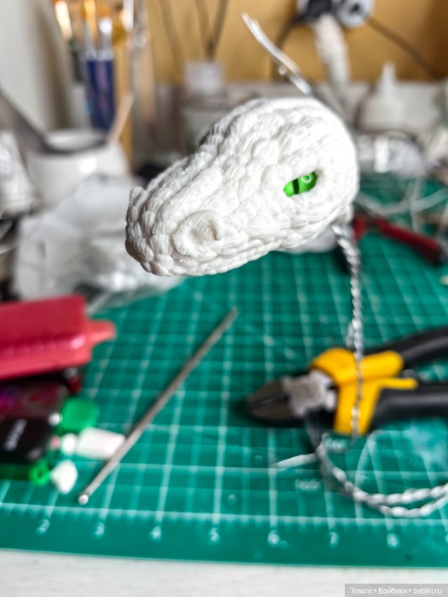 Букет или гидра — Лепка авторских игрушек и папье (фото 10)