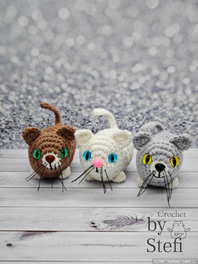 Стадо котиков — Вязаные игрушки и амигуруми: крючком (фото 3)