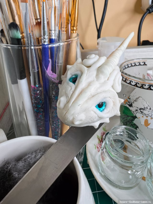 Букет или гидра — Лепка авторских игрушек и папье (фото 5)