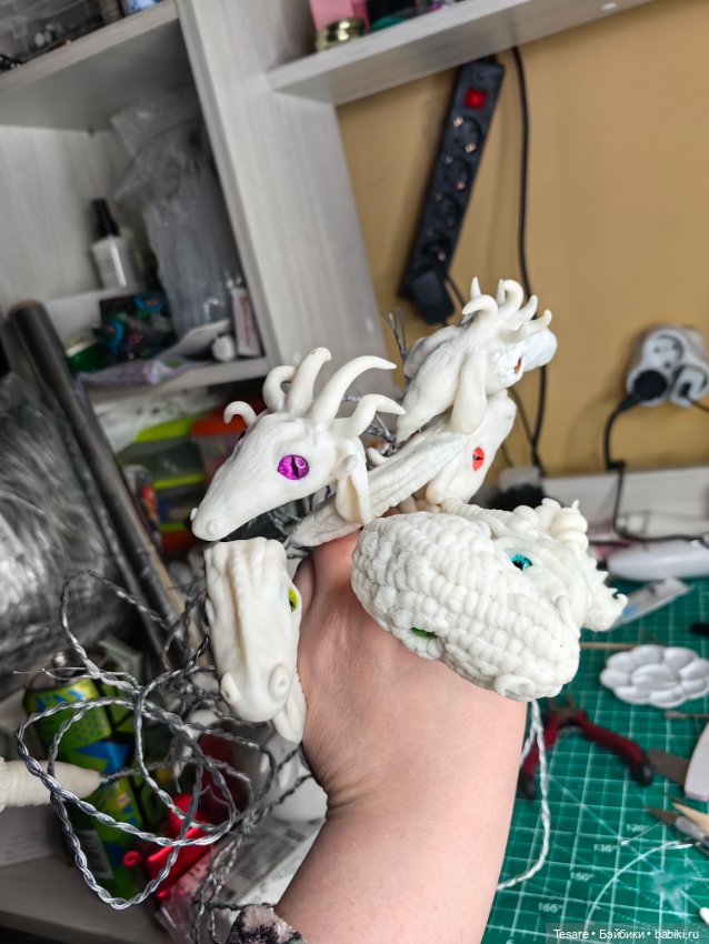 Букет или гидра — Лепка авторских игрушек и папье