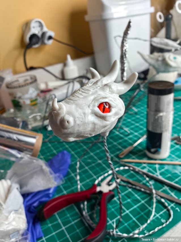 Букет или гидра — Лепка авторских игрушек и папье (фото 3)