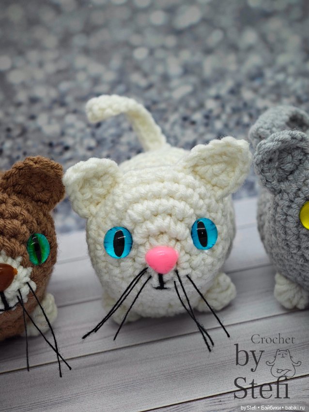 Стадо котиков — Вязаные игрушки и амигуруми: крючком (фото 9)