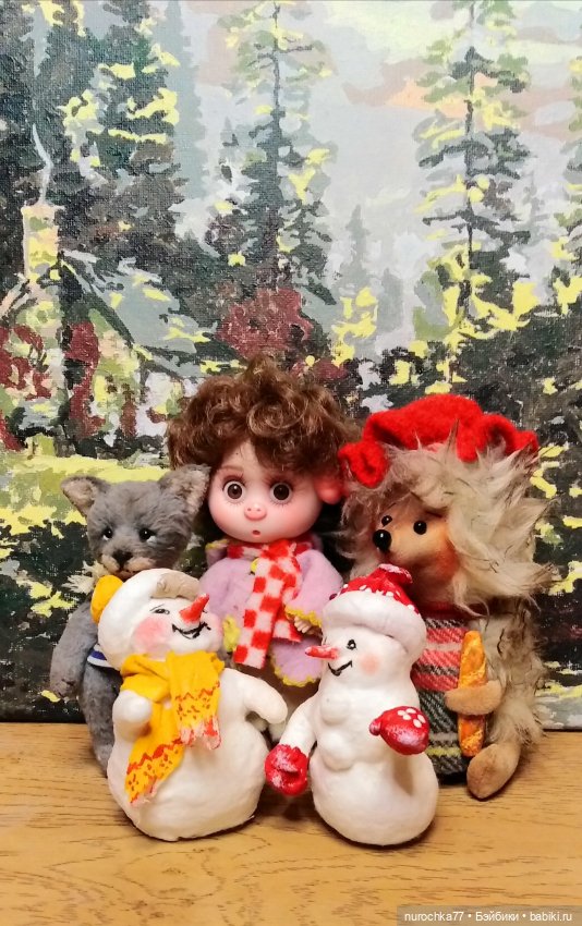 Подарки с Тишинки — Домашние фото авторских кукол: личные коллекции (фото 8)