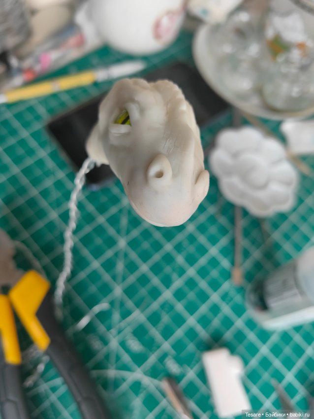 Букет или гидра — Лепка авторских игрушек и папье (фото 7)