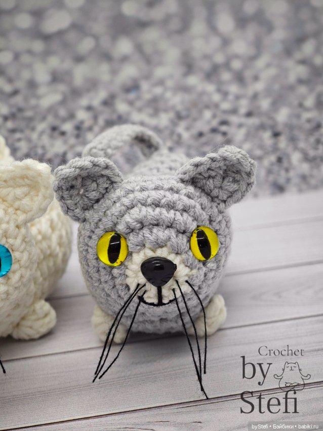 Стадо котиков — Вязаные игрушки и амигуруми: крючком (фото 8)