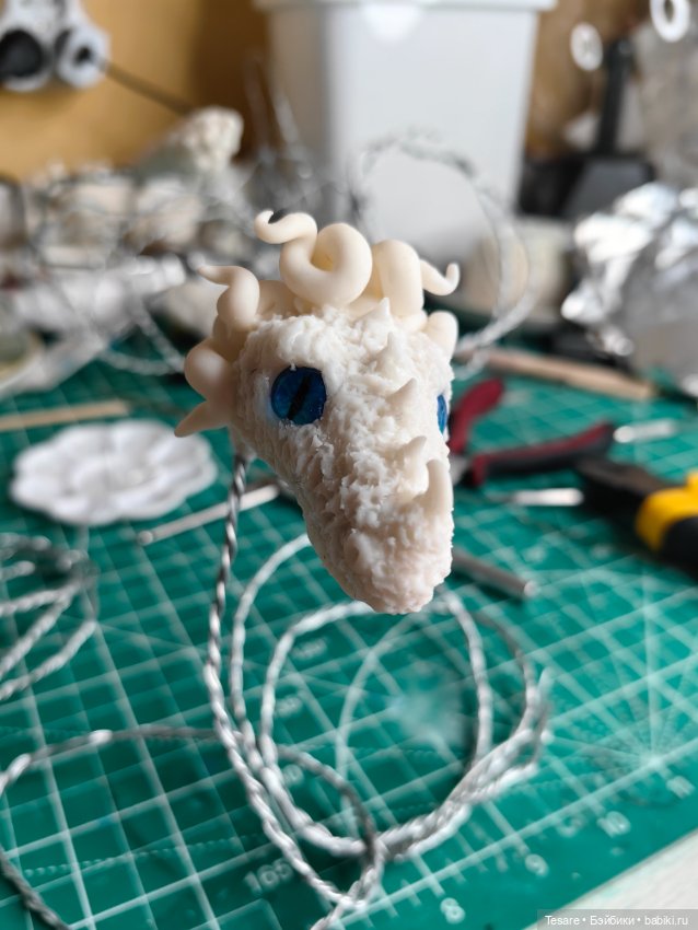 Букет или гидра — Лепка авторских игрушек и папье