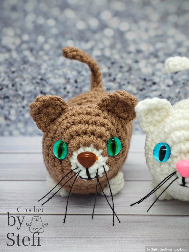 Стадо котиков — Вязаные игрушки и амигуруми: крючком (фото 10)