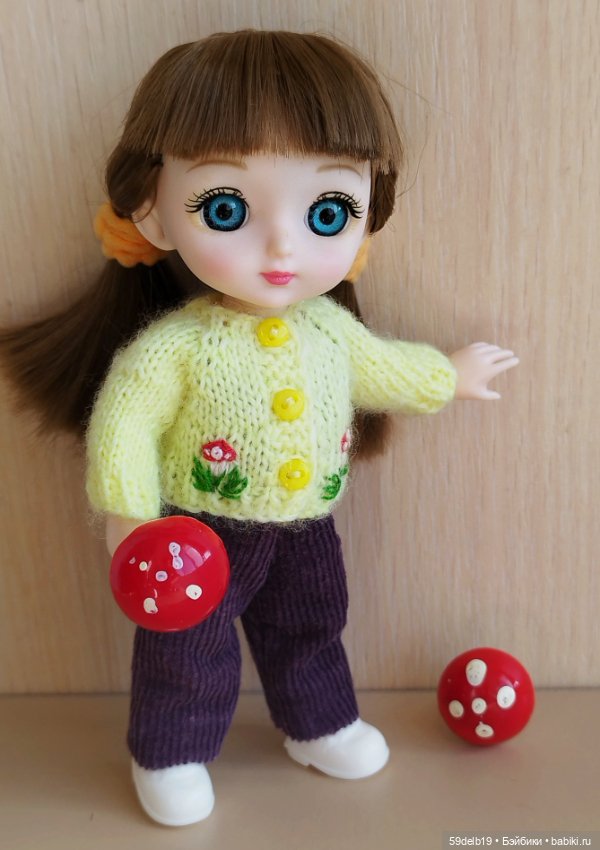 Мия и мухоморы — Куклы Baboliy (Баболи (фото 3)