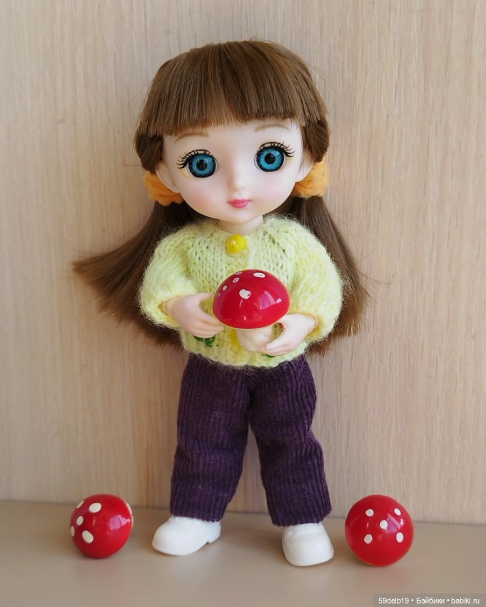 Мия и мухоморы — Куклы Baboliy (Баболи (фото 2)