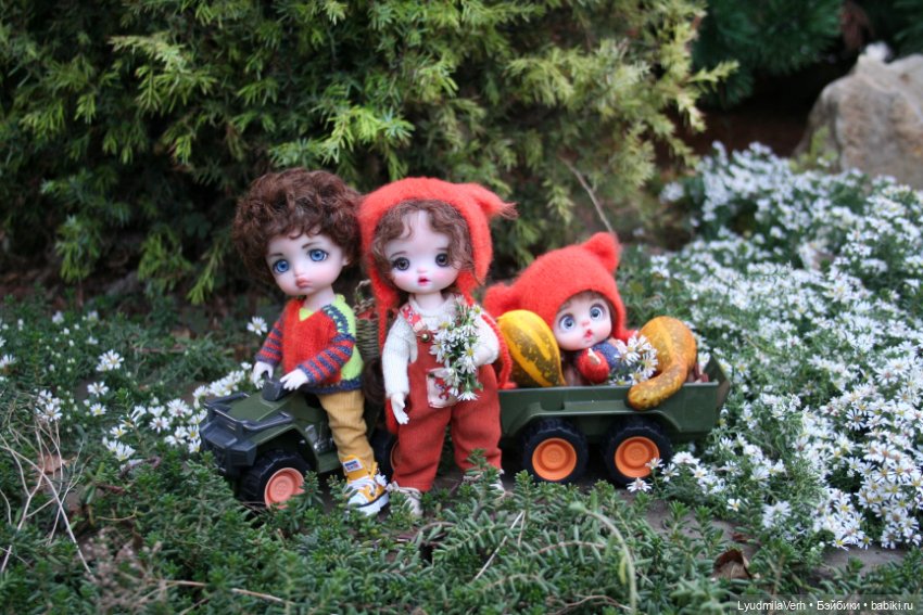 Оранжевая осень — Куклы Baboliy (Баболи