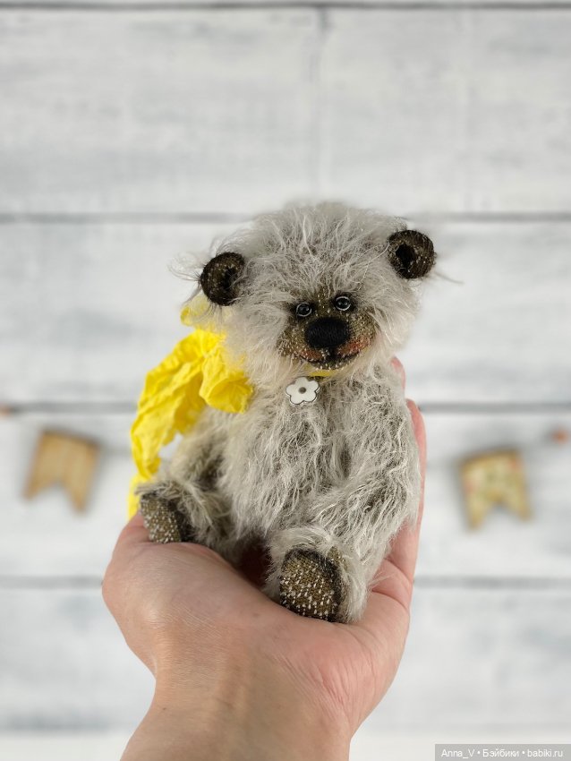 Тедди мишка Йети — Авторские мишки Тедди и друзья: фото (фото 3)