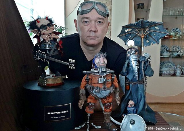 Авторские куклы Сергея Дроздова