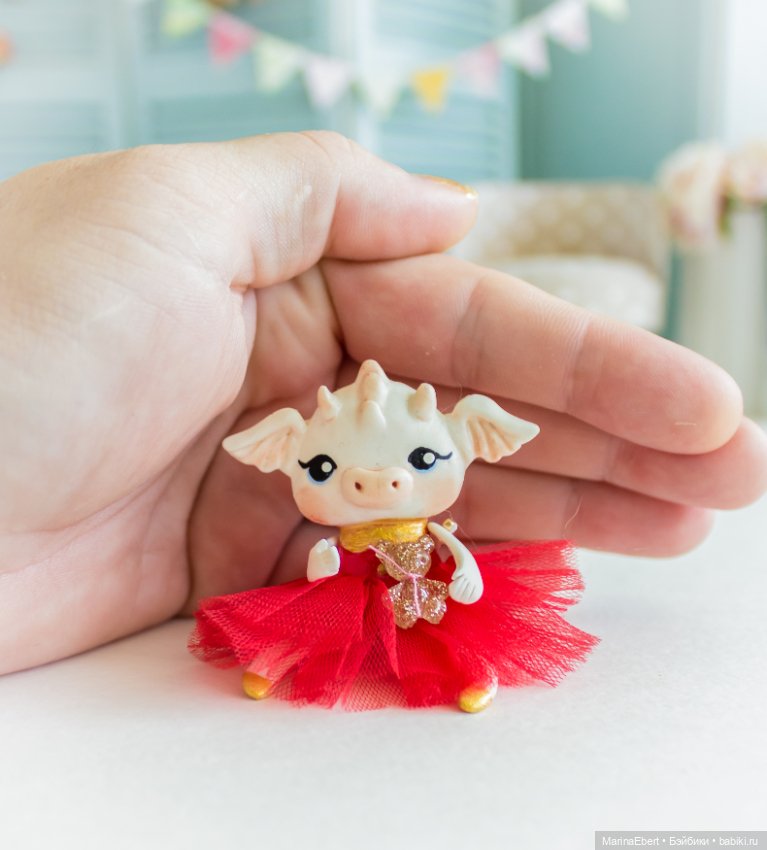 Дракошка Вэлари — Лепка авторских игрушек и папье (фото 7)