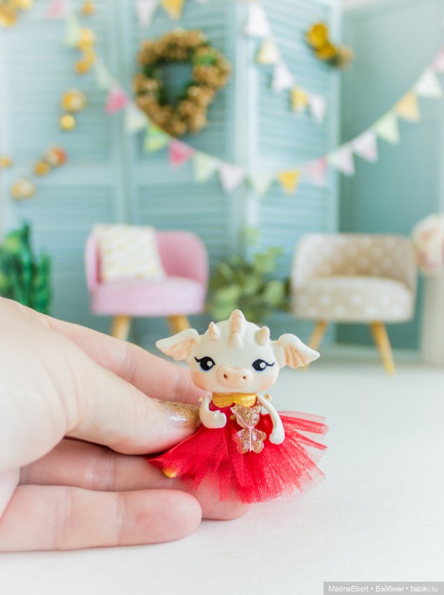 Дракошка Вэлари — Лепка авторских игрушек и папье (фото 5)