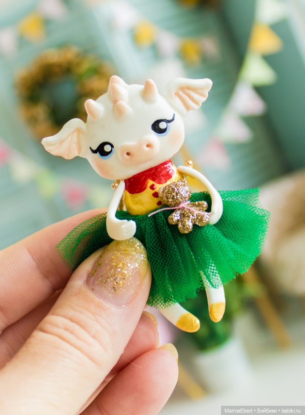 Дракошка Марина — Лепка авторских игрушек и папье (фото 5)