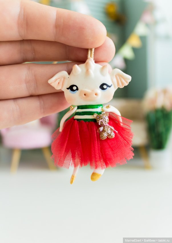 Дракошка Вики — Лепка авторских игрушек и папье (фото 2)