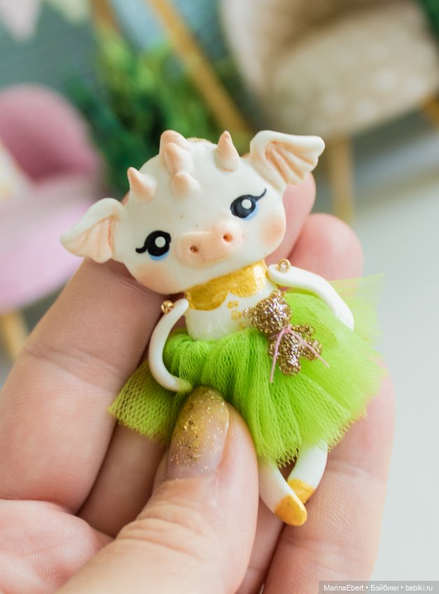 Дракошка Аллин — Лепка авторских игрушек и папье (фото 7)