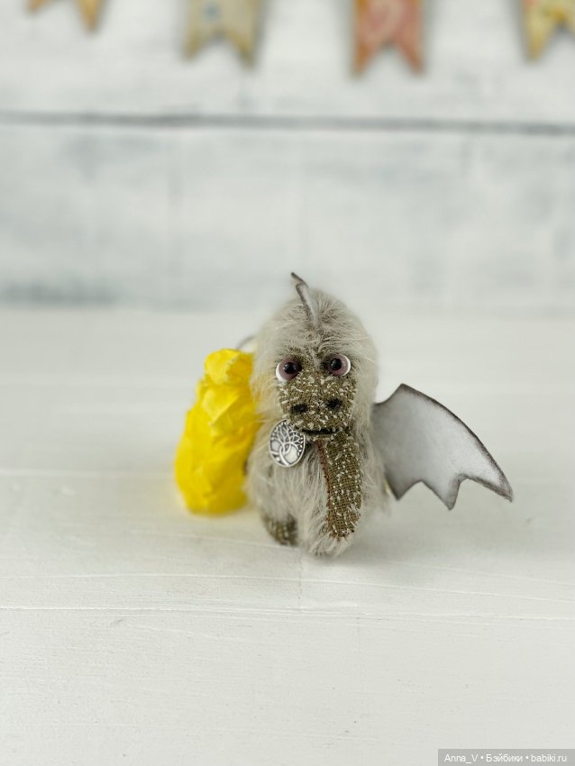 Мини дракоша — Авторские мишки Тедди и друзья: фото (фото 3)