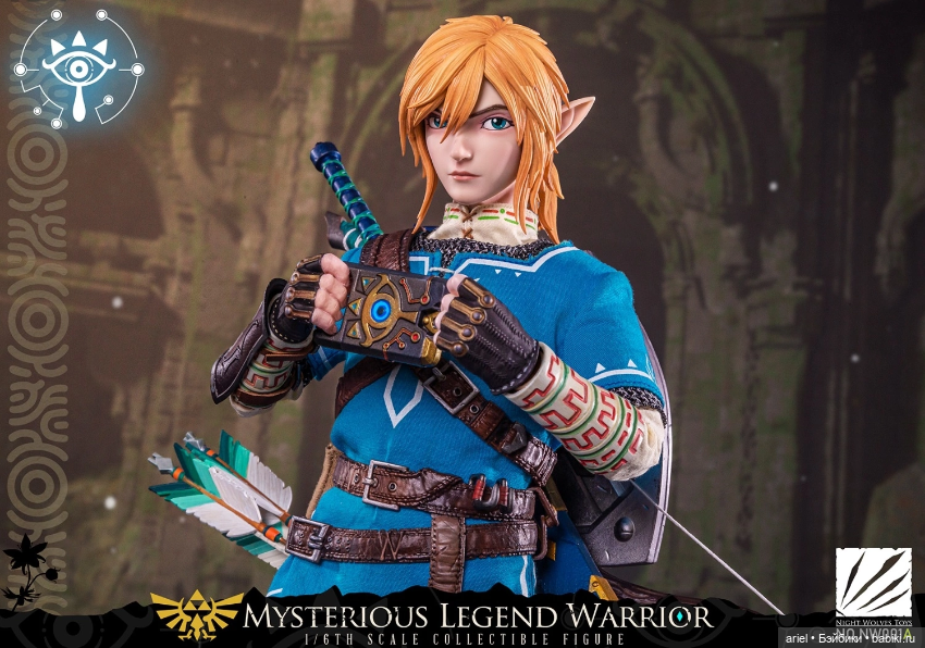 Night Wolf Toys фигурка Линка по серии игр "The Legend of Zelda" (фото 3)