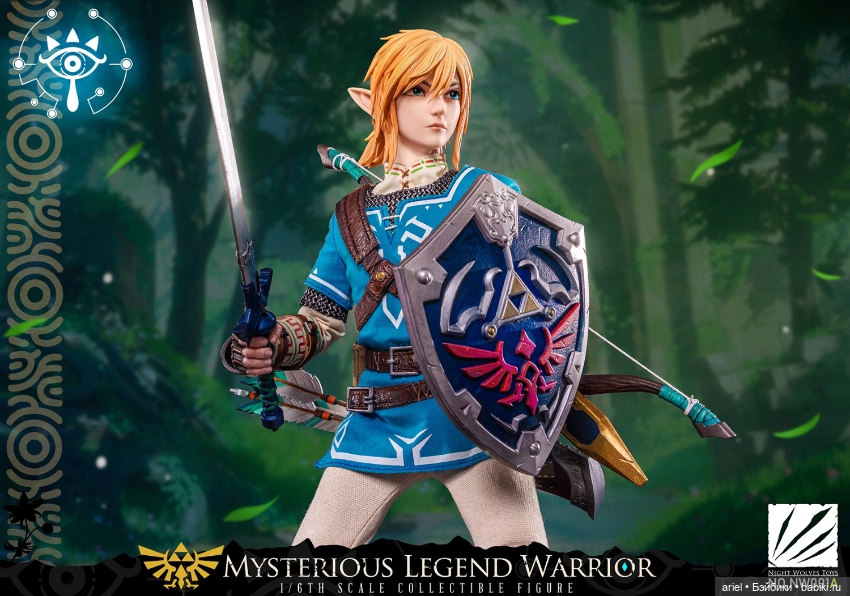 Night Wolf Toys фигурка Линка по серии игр "The Legend of Zelda"