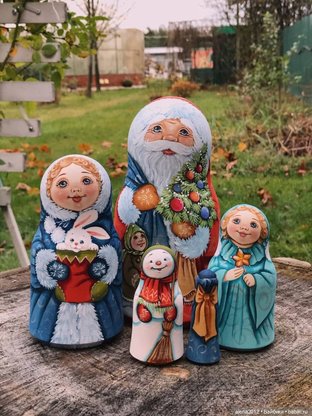 Невероятные матрёшки к Новому Году! Подарите себе праздник