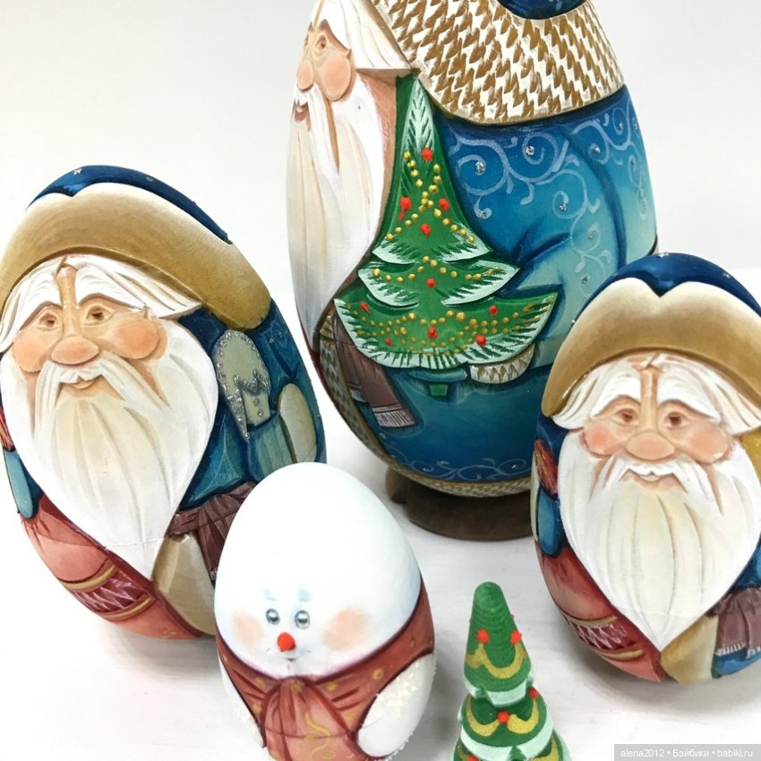 Невероятные матрёшки к Новому Году! Подарите себе праздник