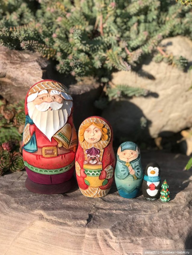 Невероятные матрёшки к Новому Году! Подарите себе праздник