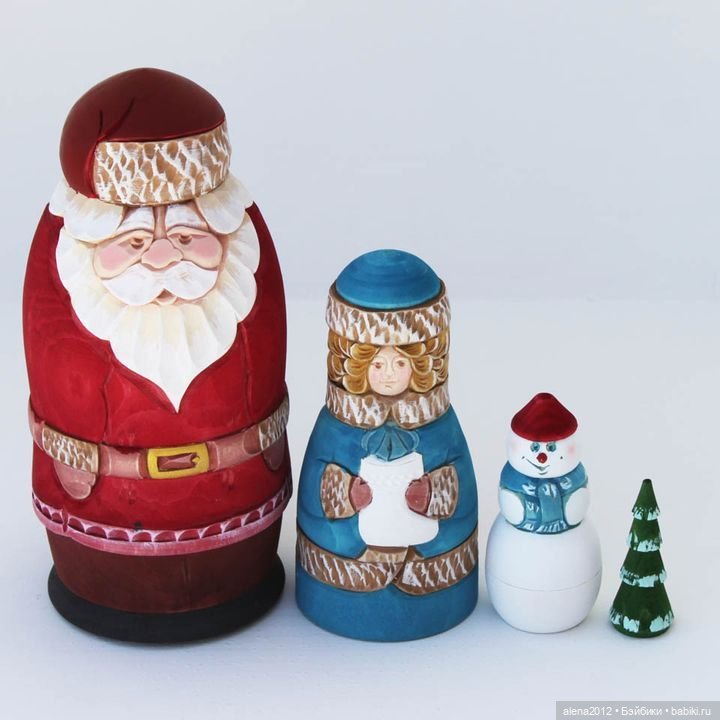 Невероятные матрёшки к Новому Году! Подарите себе праздник