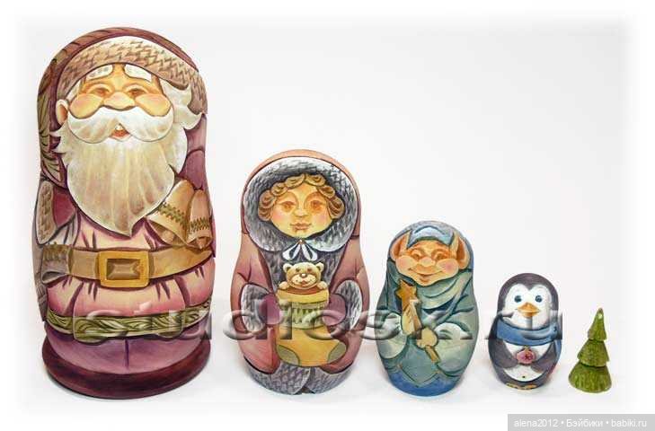 Невероятные матрёшки к Новому Году! Подарите себе праздник