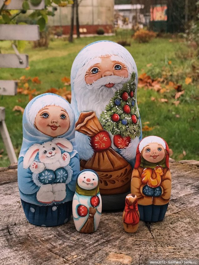 Невероятные матрёшки к Новому Году! Подарите себе праздник