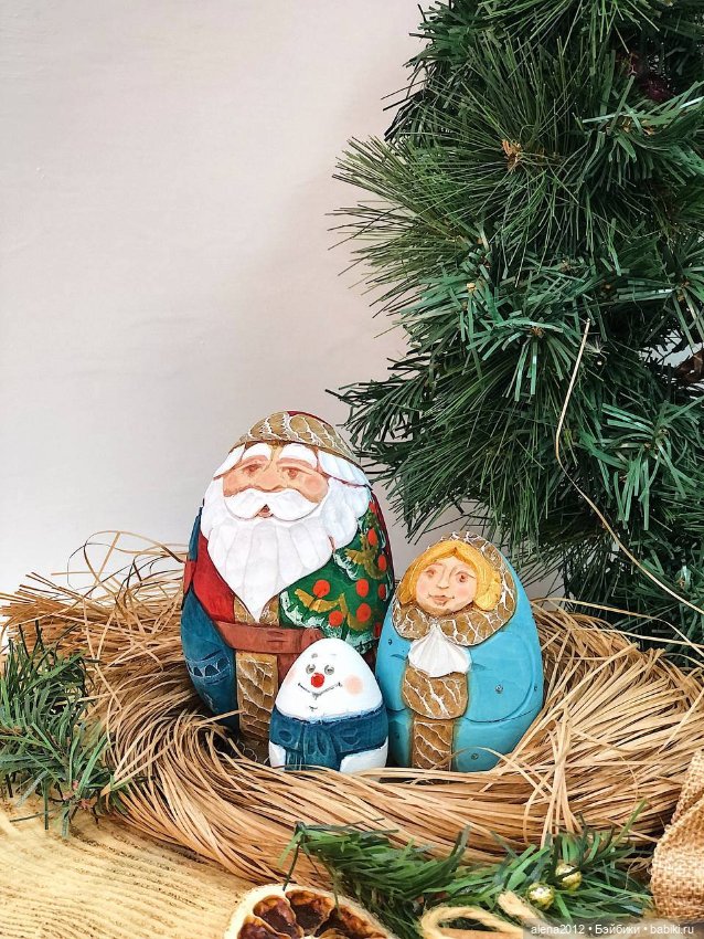 Невероятные матрёшки к Новому Году! Подарите себе праздник