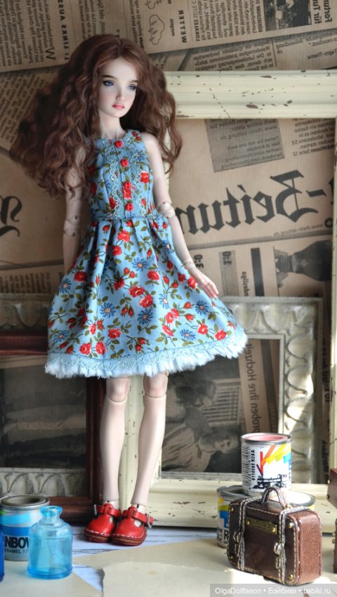 Альбомы с выкройками для кукол. Альбом №3 Куклы Sevlana Dolls, Ptichka Art (фото 5)