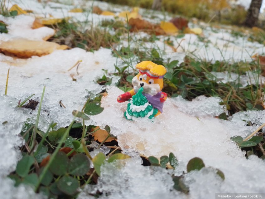 Снежная осень — Фигурки Киндер Сюрприз (Kinder) (фото 3)