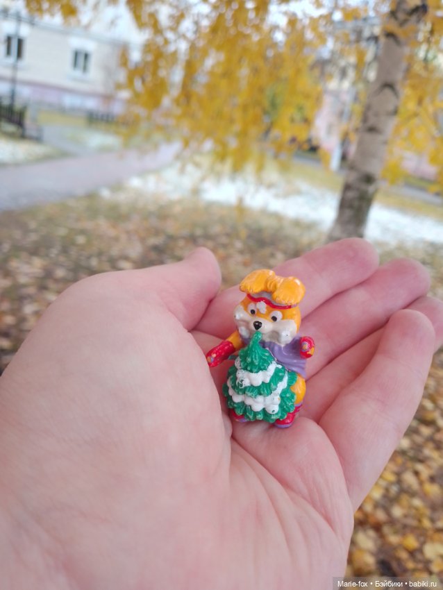 Снежная осень — Фигурки Киндер Сюрприз (Kinder) (фото 7)