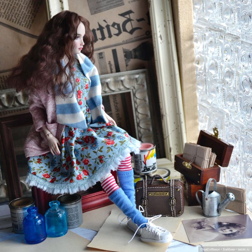 Альбомы с выкройками для кукол. Альбом №3 Куклы Sevlana Dolls, Ptichka Art (фото 6)