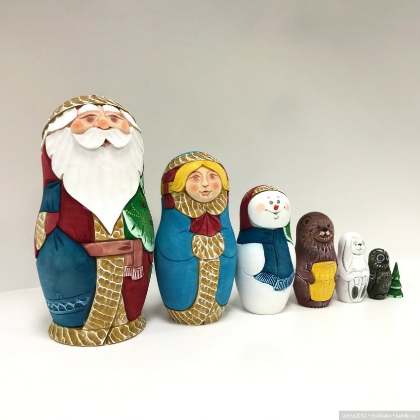 Невероятные матрёшки к Новому Году! Подарите себе праздник