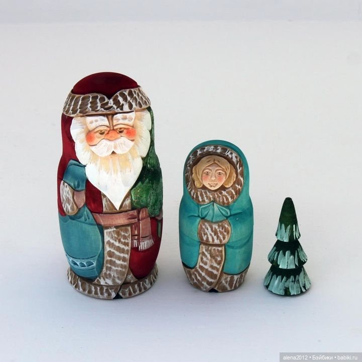 Невероятные матрёшки к Новому Году! Подарите себе праздник