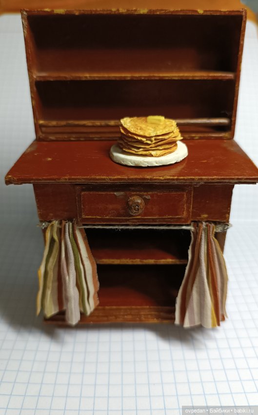 Мебель для румбоксов - Комод 1:12