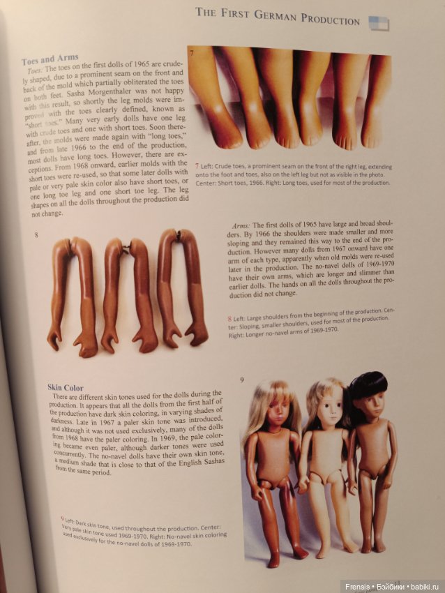 Саша Моргенталер Sasha Doll - идентификация кукол часть 2 Götz (фото 10)